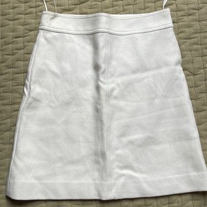 J.Crew off white skirt
